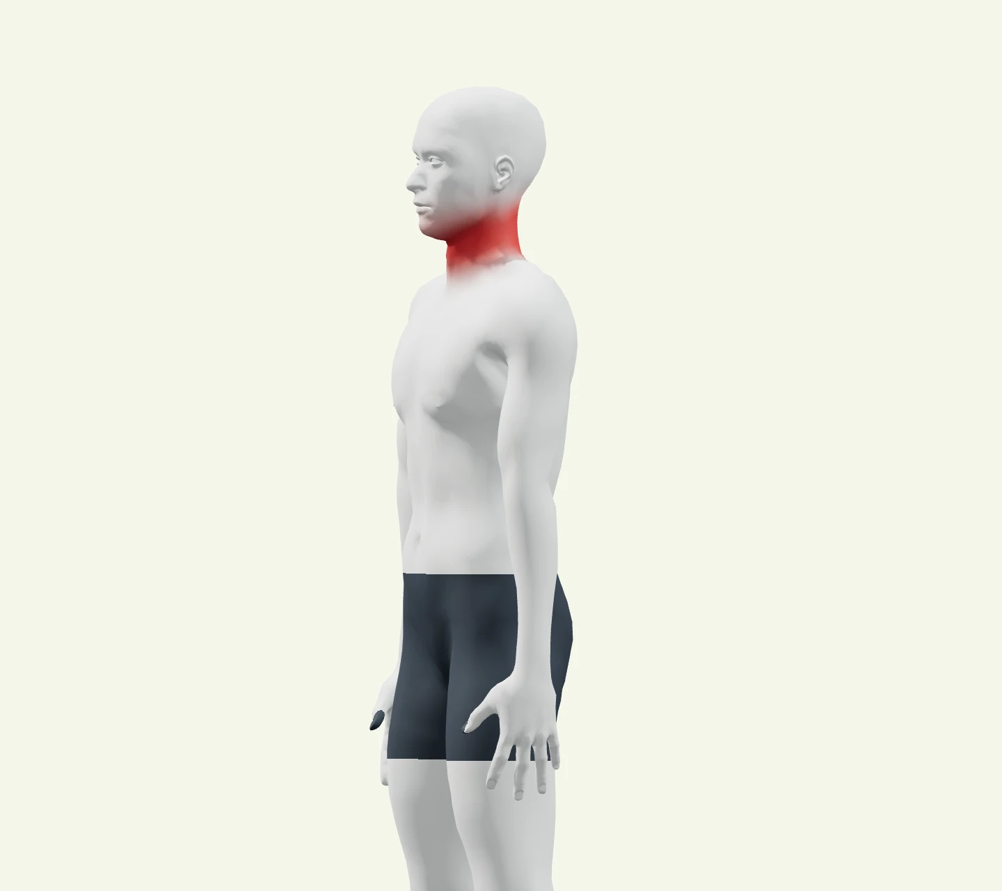 Mac 应用中的离线 3D 下巴微收示范